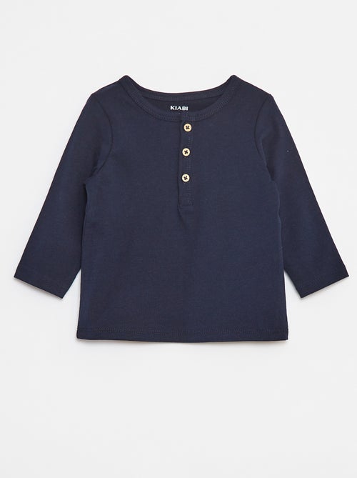T-shirt met tuniekhals - Kiabi