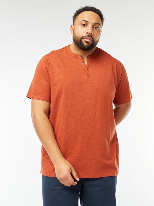 T-shirt met tuniekhals - Kiabi