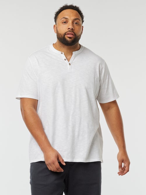 T-shirt met tuniekhals - Kiabi