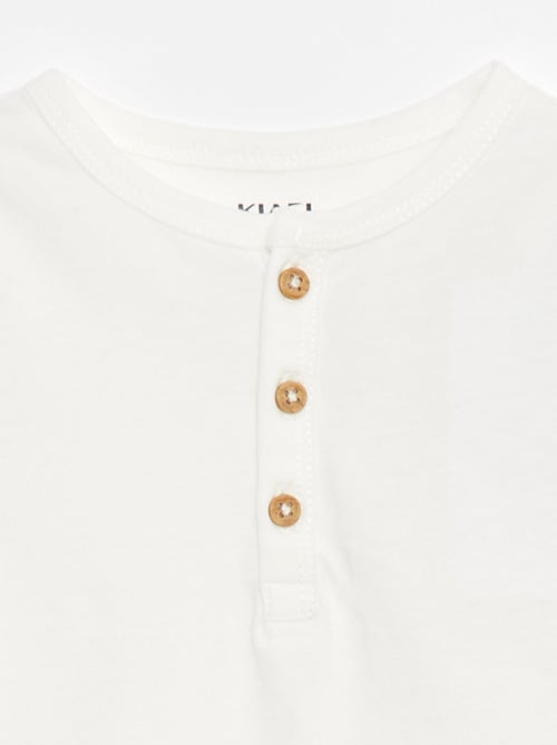 T-shirt met tuniekhals - Kiabi