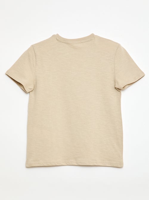 T-shirt met tuniekkraag - Kiabi