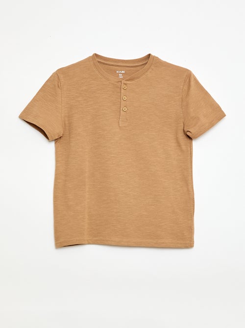 T-shirt met tuniekkraag - Kiabi