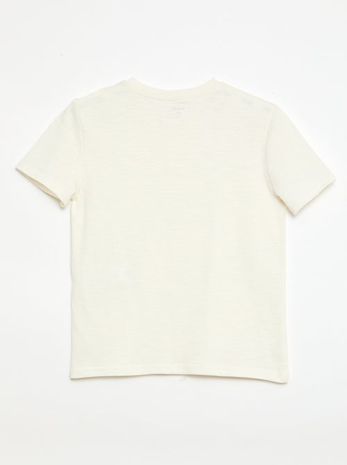 T-shirt met tuniekkraag - Kiabi