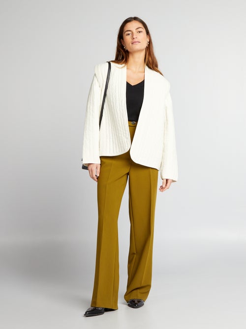 T-shirt met V-hals - Kiabi