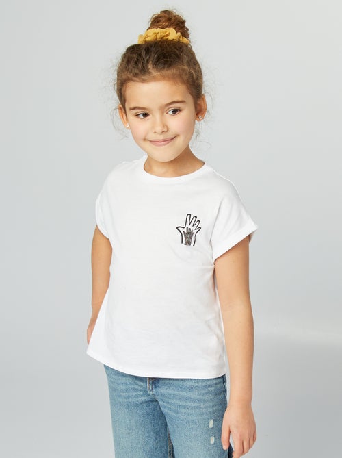 T-shirt met vaderdagprint - Kiabi