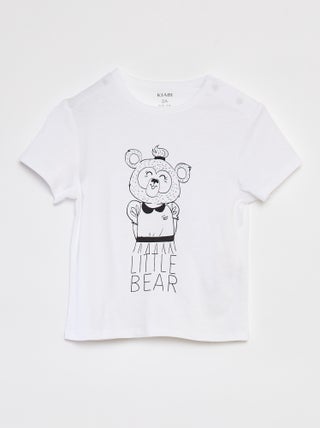 T-shirt met vaderdagprint