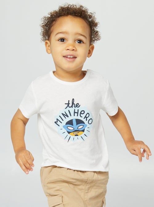 T-shirt met vaderdagprint - Kiabi
