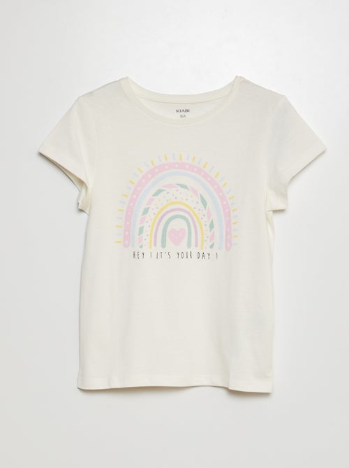 T-shirt met verjaardagsprint - Kiabi