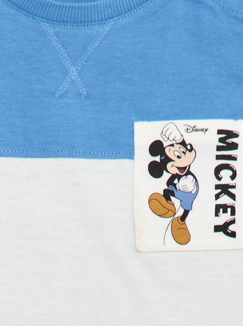 T-shirt 'Mickey' met borstzak 'Disney' - Kiabi