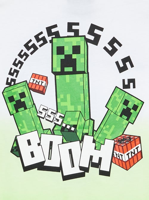 T-shirt 'Minecraft' met korte mouwen - Kiabi