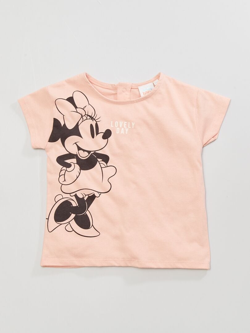 T-shirt 'Minnie' 'Disney' ROSE - Kiabi