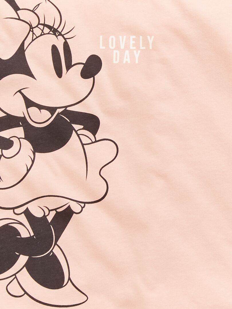T-shirt 'Minnie' 'Disney' ROSE - Kiabi