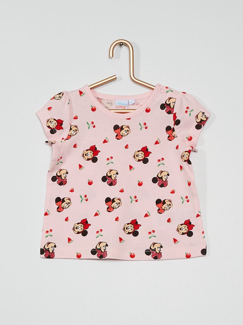 T-shirt 'Minnie' roze - Kiabi