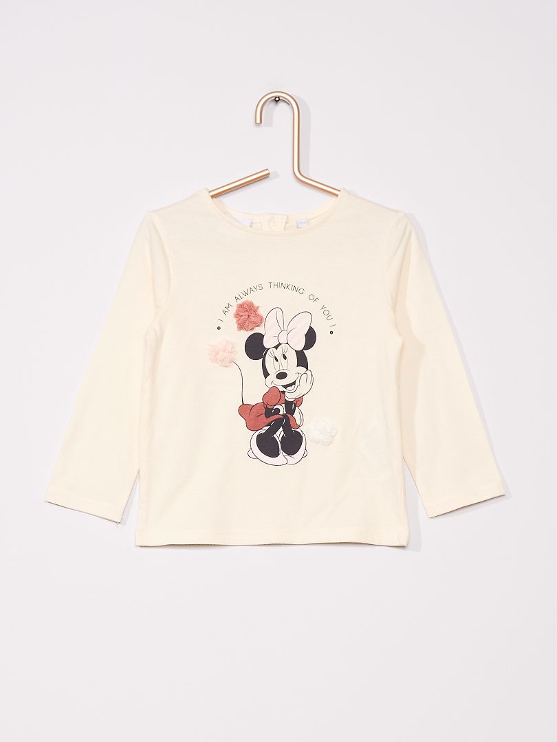 T-shirt 'Minnie' van 'Disney' WIT - Kiabi
