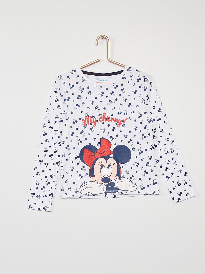 T-shirt 'Minnie' van 'Disney' wit - Kiabi