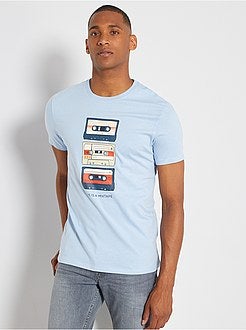 T-shirt 'mixtape' 'Ecodesign' - Kiabi