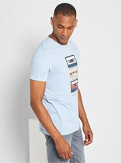 T-shirt 'mixtape' 'Ecodesign' - Kiabi