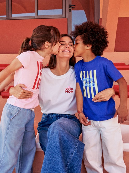 T-shirt 'Moederdag' met korte mouwen - Kiabi