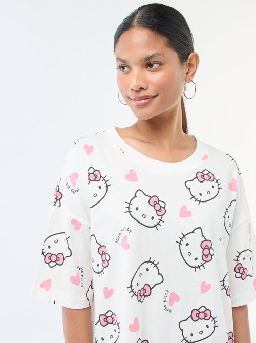 T-shirt nachthemd 'Hello Kitty' - Kiabi