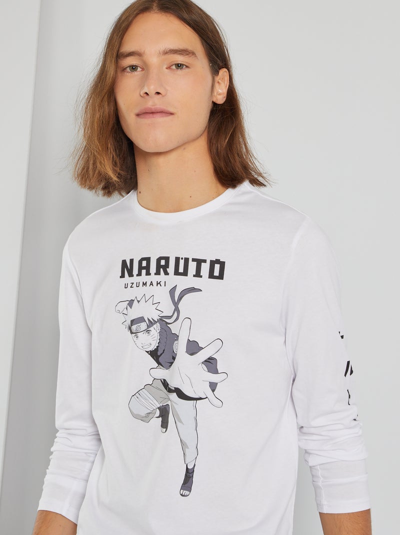 T-shirt 'Naruto Shippuden' WIT - Kiabi