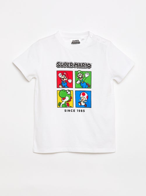 T-shirt 'Nintendo' 'Mario' - Gemakkelijk aan te trekken collectie - Kiabi