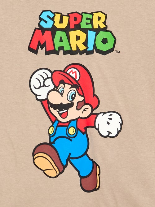 T-shirt 'Nintendo' 'Mario' met lange mouwen - Kiabi