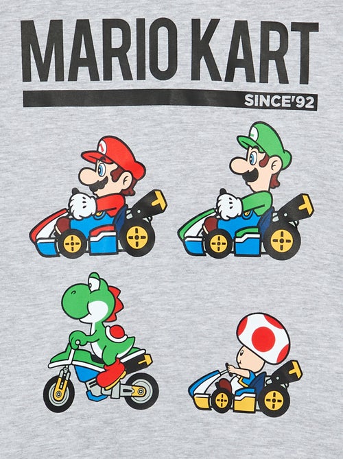 T-shirt 'Nintendo' 'Mario' met lange mouwen - Kiabi
