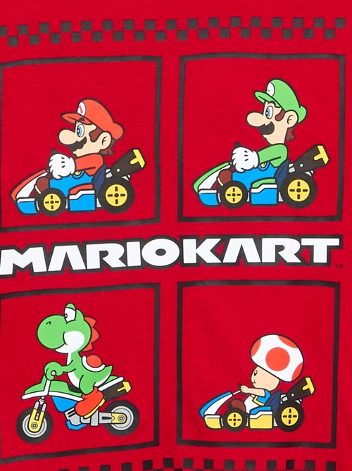 T-shirt 'Nintendo' 'Mario' met lange mouwen - Kiabi