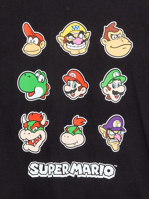 T-shirt 'Nintendo' 'Mario' met lange mouwen - Kiabi