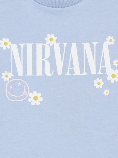 T-shirt 'Nirvana' met korte mouwen - Kiabi