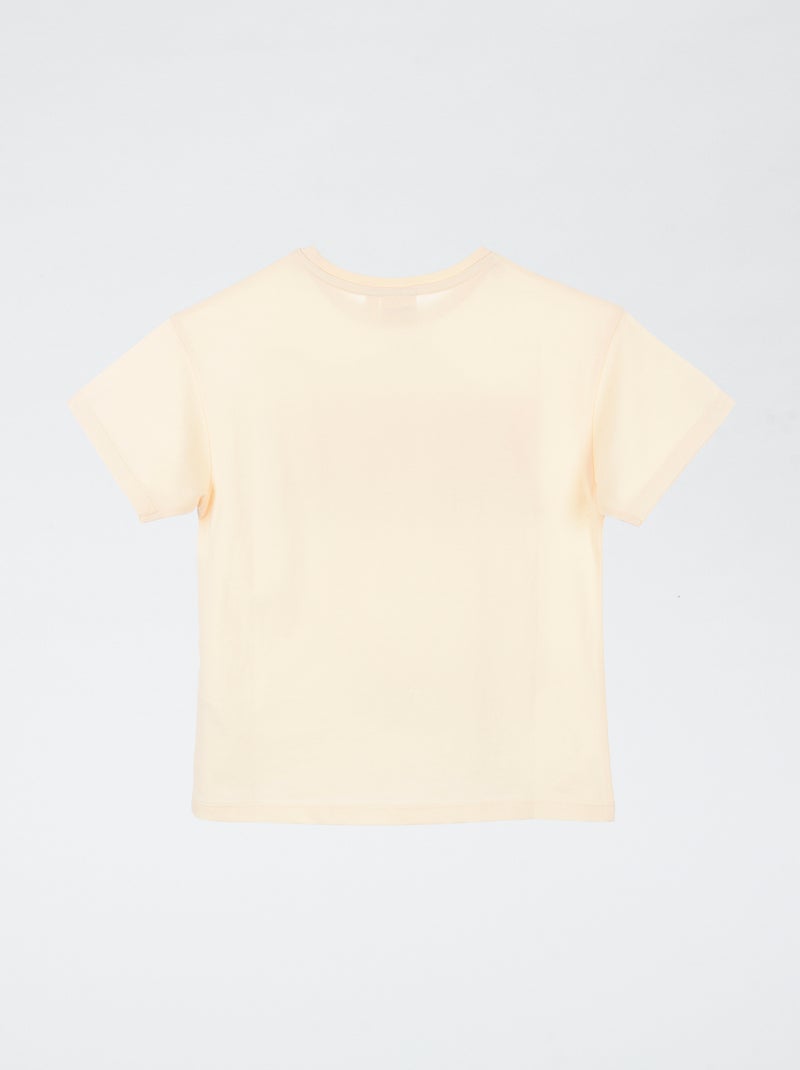 T-shirt 'Nirvana' met korte mouwen Wit - Kiabi