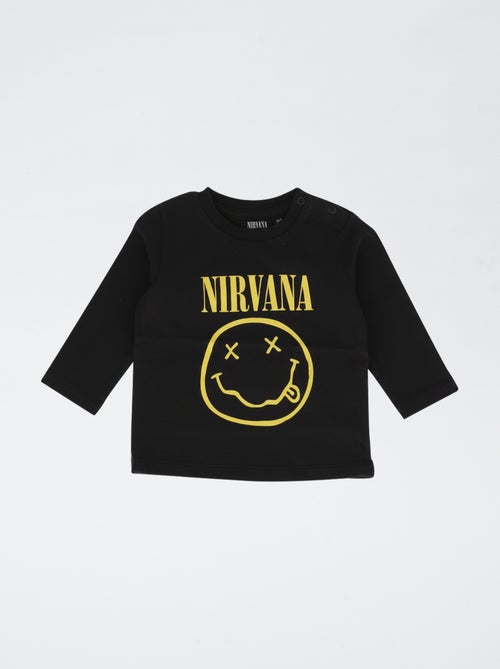T-shirt 'Nirvana' met lange mouwen - Kiabi