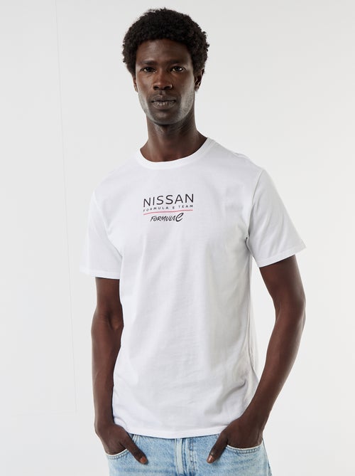 T-shirt 'Nissan' 'Formula E Team' met korte mouwen - Kiabi