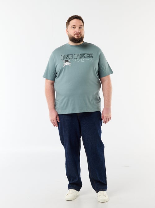 T-shirt 'One Piece' met korte mouwen - Kiabi