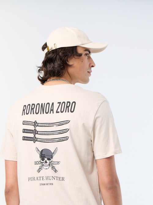 T-shirt 'One Piece' met korte mouwen - Kiabi