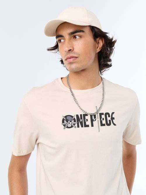 T-shirt 'One Piece' met korte mouwen - Kiabi