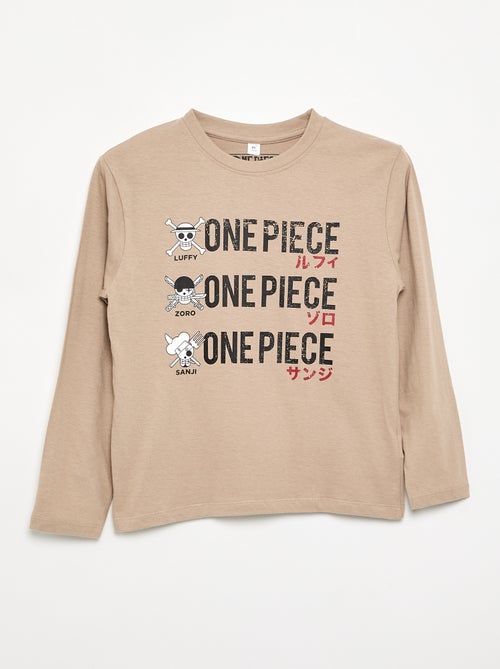 T-shirt 'One Piece' met lange mouwen - Kiabi T-shirt 'One Piece' met lange mouwen - Kiabi