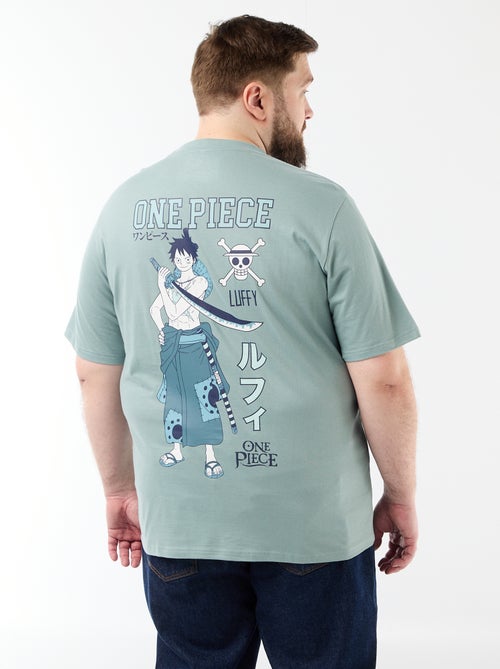 T-shirt 'One Piece' met print voor- en achterkant - Kiabi
