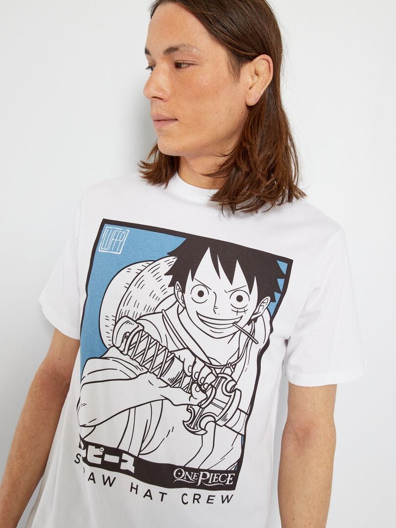 One piece luffy t hot sale shirt