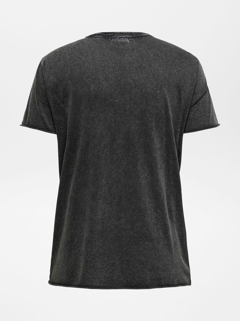 T-shirt 'Only Carmakoma' ZWART - Kiabi