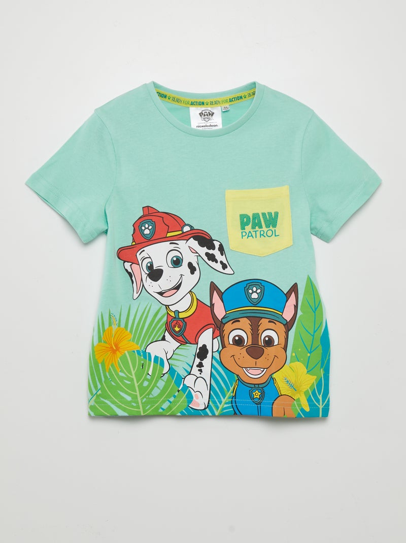 T-shirt 'PAW Patrol' GROEN - Kiabi