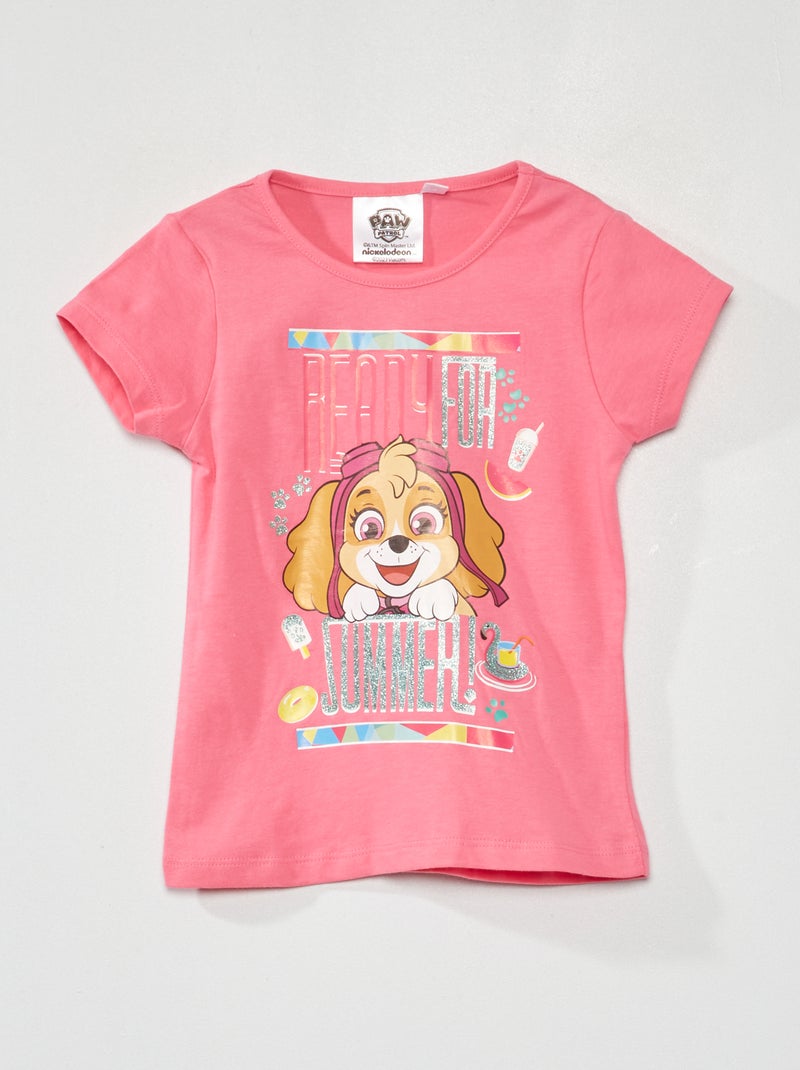 T-shirt 'PAW Patrol' roze - Kiabi