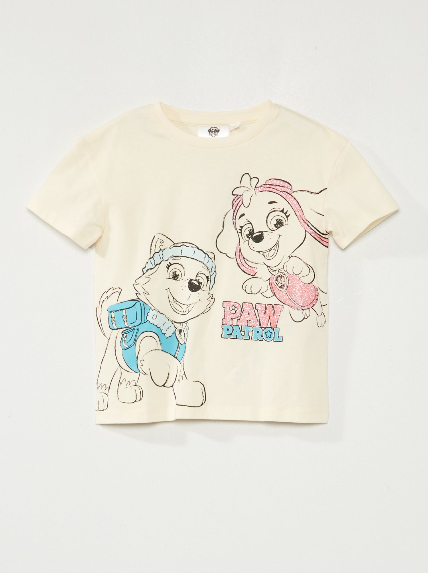 T-Shirt Paw Patrol Fille – Manches Longues – 100% Coton – Taille 3 Ans