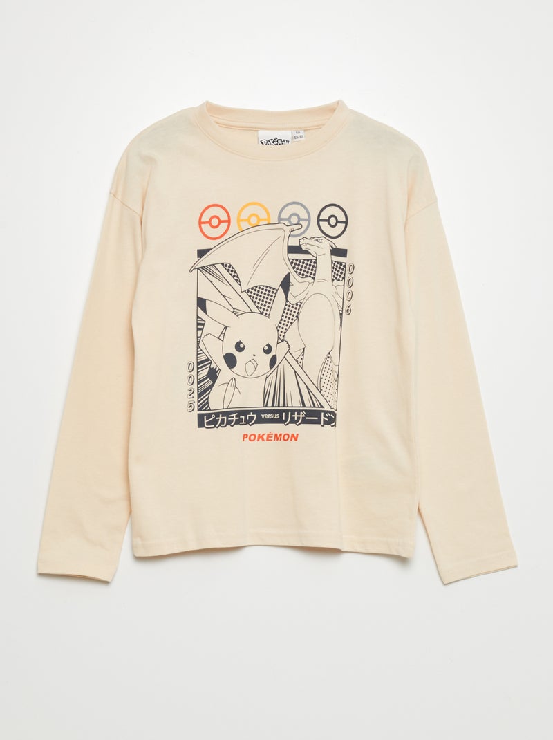 T-shirt 'Pokémon' WIT - Kiabi
