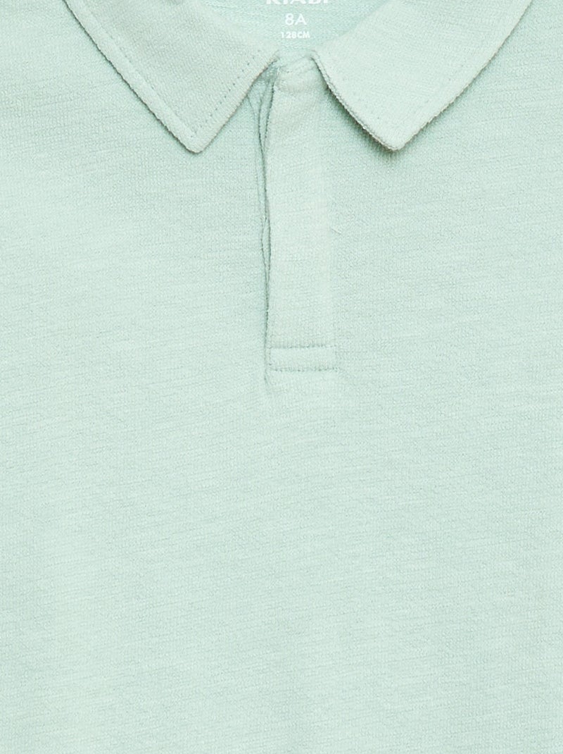 T-shirt polo Blauw - Kiabi