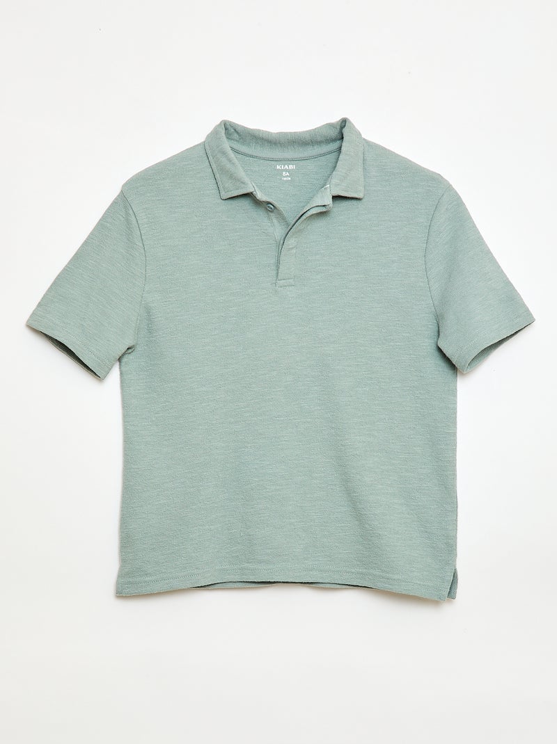 T-shirt polo Blauw - Kiabi