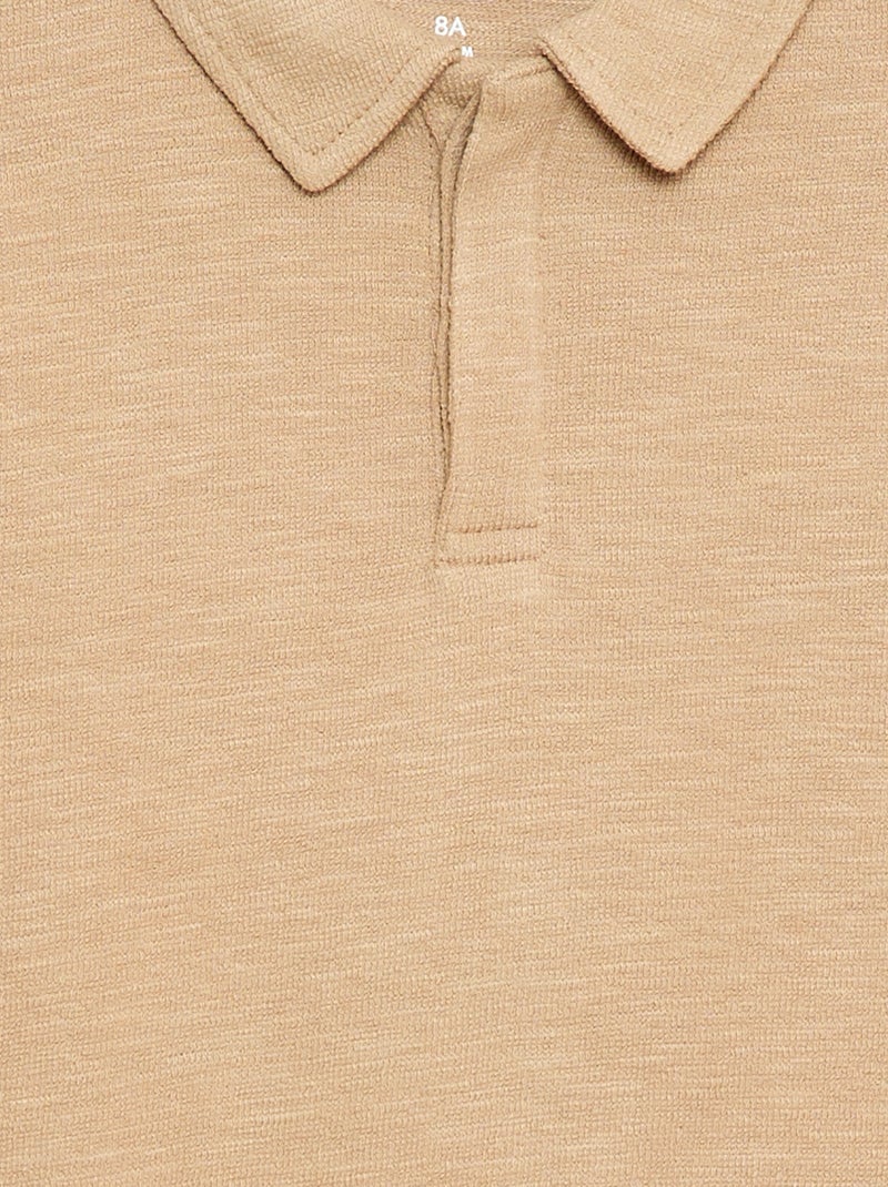 T-shirt polo Bruin - Kiabi