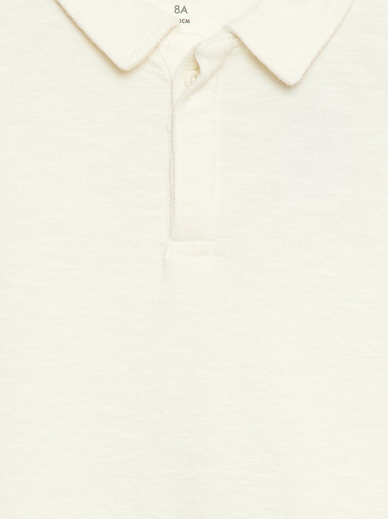 T-shirt polo Wit - Kiabi