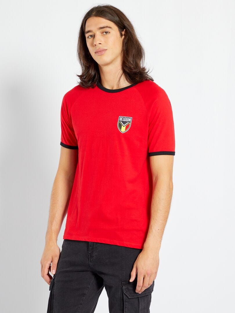 T-shirt 'Portugal' ROOD - Kiabi