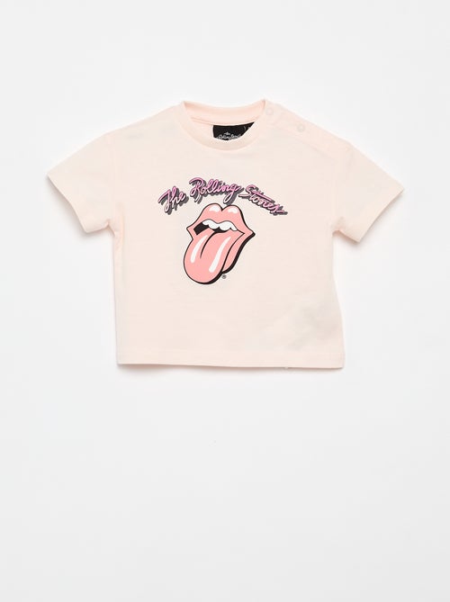 T-shirt 'Rolling Stones' met korte mouwen - Kiabi